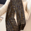 Camouflage Washed Straight-Leg Denim Pants — Casual Retro & Durable Winter Wear