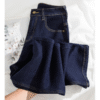 主图-03 Dark Wash Straight-Leg Denim Fabric — Fluid Drape & Slimming Fit