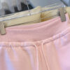 主图-03 Pink High-Waist Wide-Leg Pants — Soft Draped Comfort Fit