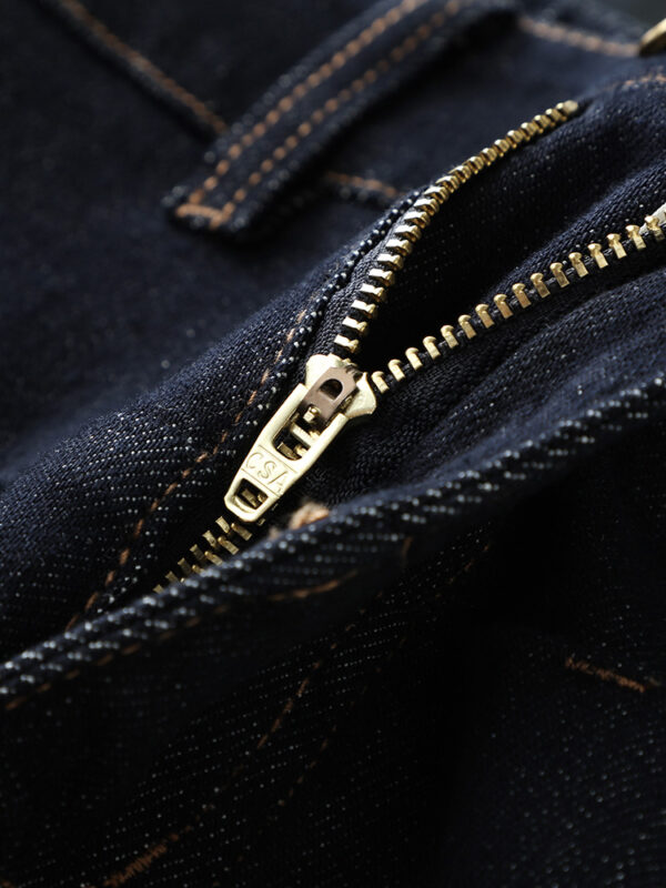 主图-04 Vintage Denim Blue Curved-Leg Jeans — Relaxed Fit Slimming Banana Pants