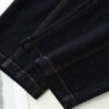 主图-05 Vintage Denim Blue Curved-Leg Jeans — Relaxed Fit Slimming Banana Pants