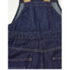 Dark Blue Denim Overall Jumpsuit — High-Waist Relaxed Fit