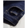 详情-07 Dark Wash Straight-Leg Denim Fabric — Fluid Drape & Slimming Fit