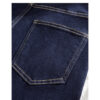 详情-08 Dark Wash Straight-Leg Denim Fabric — Fluid Drape & Slimming Fit