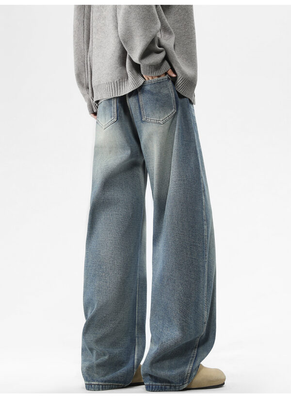 Washed Vintage Denim Fabric — Soft, Durable & Winter-Ready