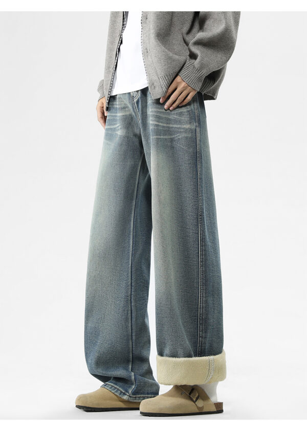 Washed Vintage Denim Fabric — Soft, Durable & Winter-Ready