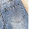 详情-15 Washed Denim Distressed Wide-Leg Pants Fabric — Draped & Durable Streetwear Look
