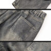 Washed Fleece-Lined Denim Pants — Loose Straight American Street Style