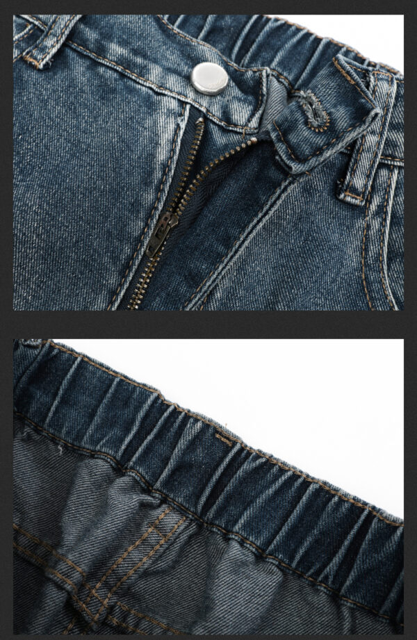 Washed Vintage Denim Fabric — Soft, Durable & Winter-Ready