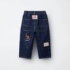 详情-06 Patchwork Relaxed-Fit Denim Pants — Playful & Comfortable Toddler Wear
