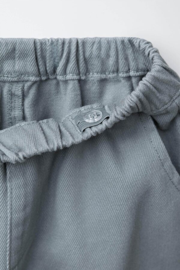 详情-08 Pocket-Detail Balloon-Fit Casual Pants — Soft & Cozy Toddler Winter Wear