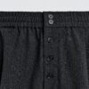 Relaxed-Fit Fine Stripe Straight Pants — Lightweight Minimal Casual Essential