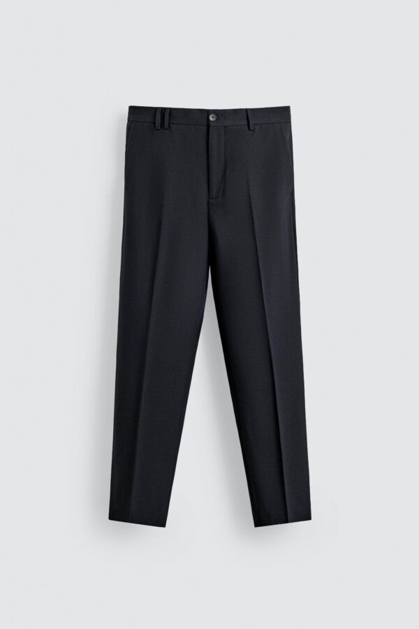 Single-Side Pocket Straight-Leg Casual Pants — Natural Comfort Style