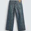 详情-10 Washed Cotton Flared Denim Jeans — Mid-Waist Casual Bell-Bottom Fit